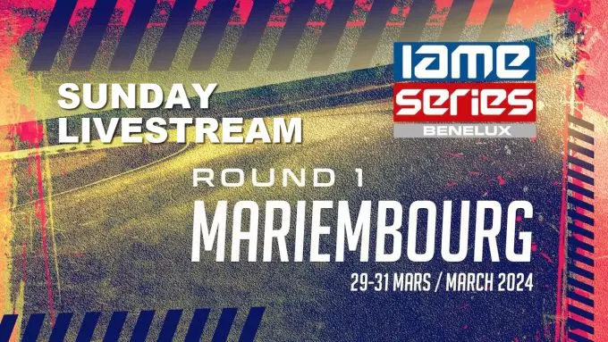 iame benelux seris rd 1 2024 mariembourg live sun