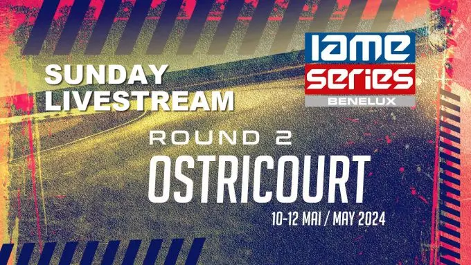 iame benelux seris rd 2 2024 ostricourt livestream sun
