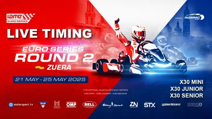 iame euro series rd 2 2025 live timing 1