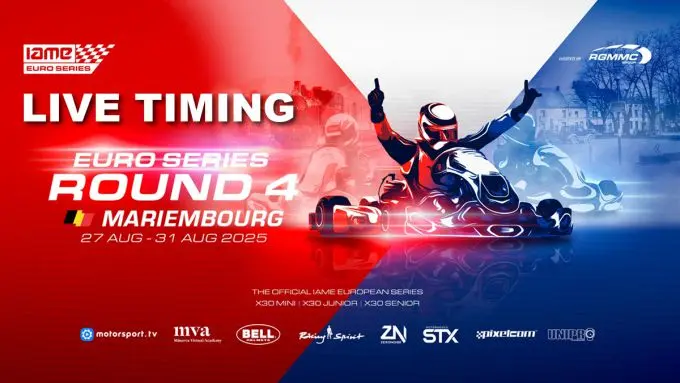 iame euro series rd 4 2025 live timing 1