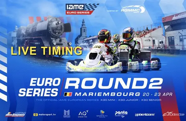 iame euro series round 2 live timing