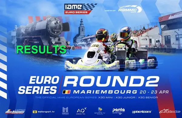 iame euro series round 2 results