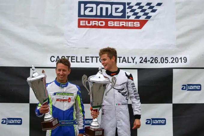iame x30 podium