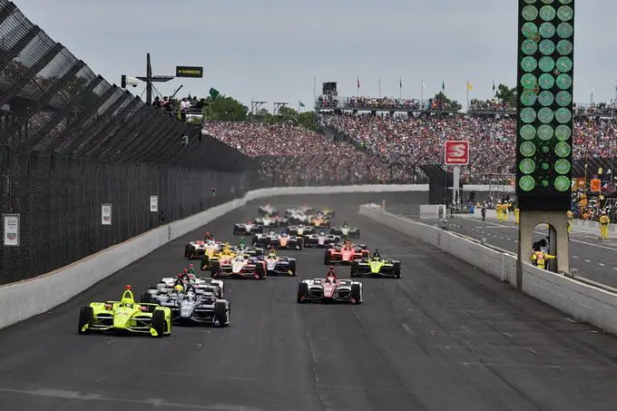 indy 500 start simon pagenaud
