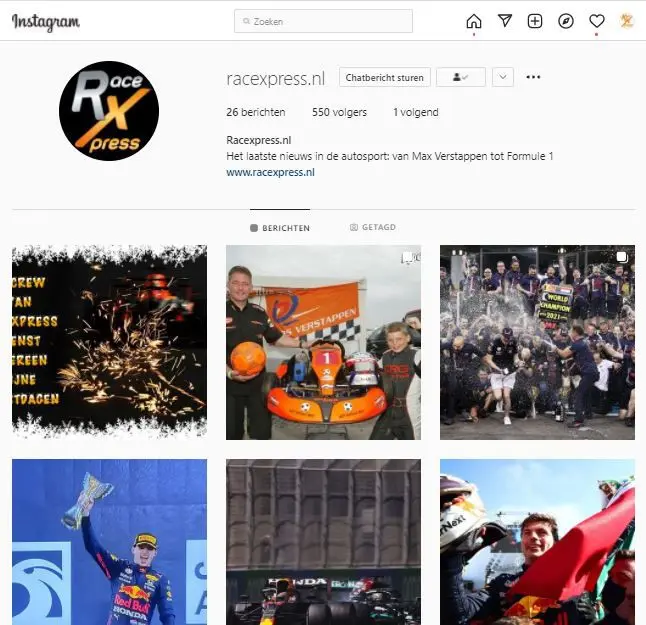 instagram racexpress