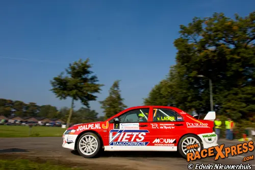 jaap van lagen annemieke hulzebos mitsubishi lancer evo 8 actie