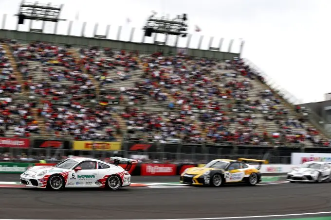 jaap van lagen porsche supercup mexico stad