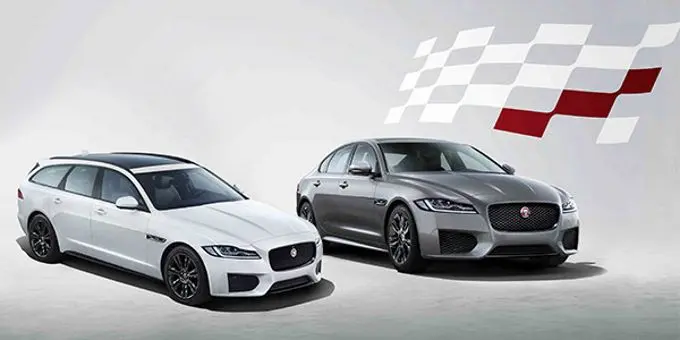 jaguar lanceert xf en xf sportbrake chequered flag