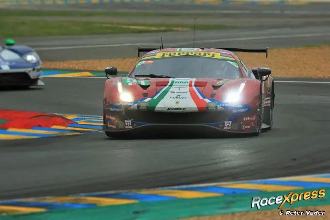 james calado nr 51 af corse ferrari 488 gte james callado pier guidi le mans 2018 img 8453 logo 1