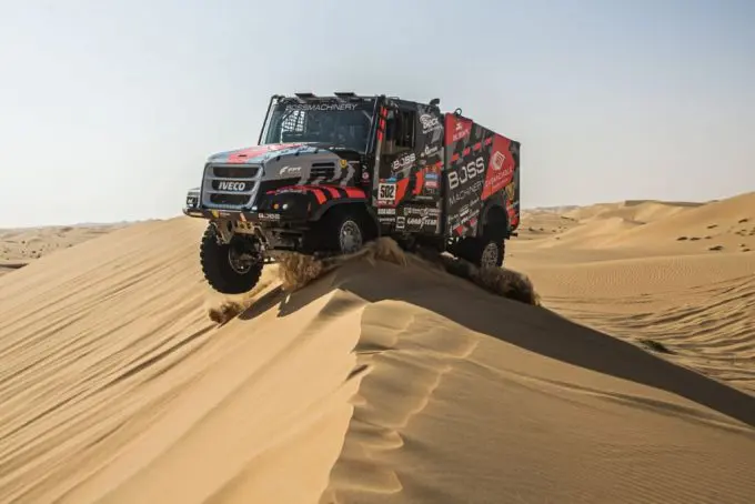 janus van kasteren 502 dakar empty quarter