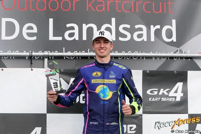 jarno hermans pakt mooi podium