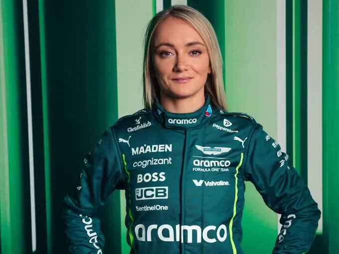 jessica hawkins driver ambassador head of f1 academy rx