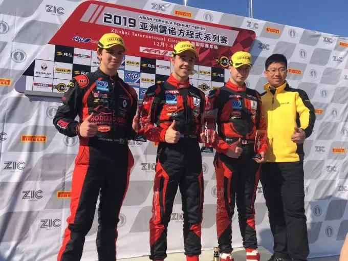 joey alders podium
