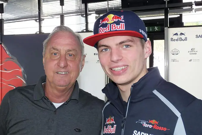 johan cruijff en max verstappen rx 680