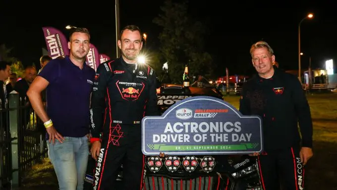 jos verstappen actronics driver of the day