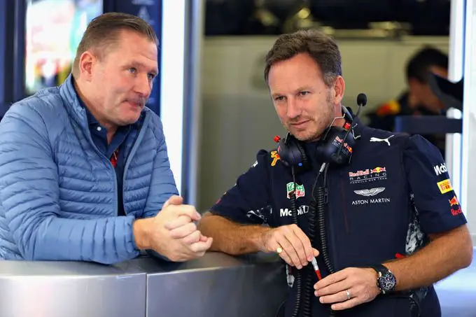 jos verstappen en christian horner