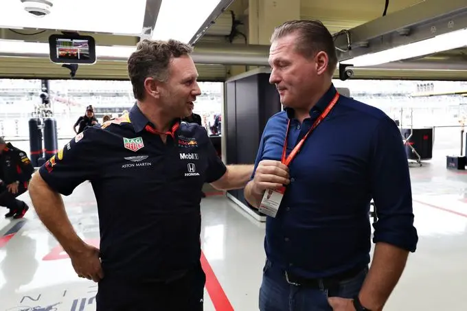 jos verstappen en christian horner