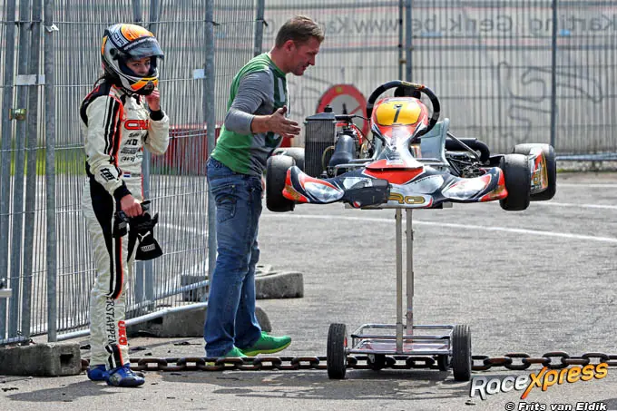 jos verstappen en victoria verstappen kart 140807fvef4161