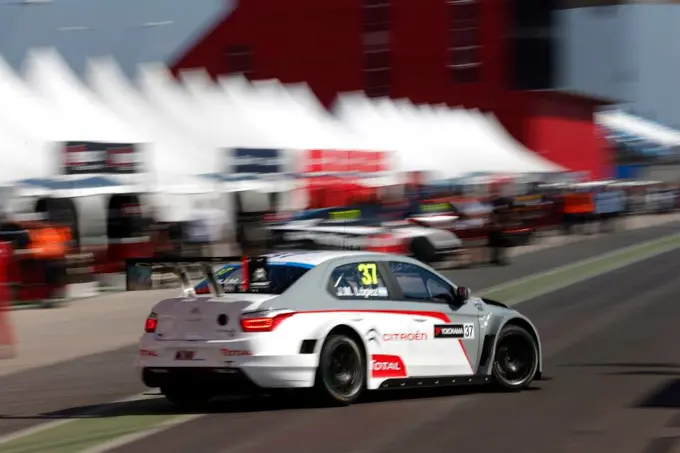 jose maria lopez wtcc 2014 pole 2