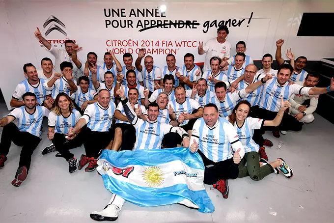 jose maria lopez wtcc champion 2014
