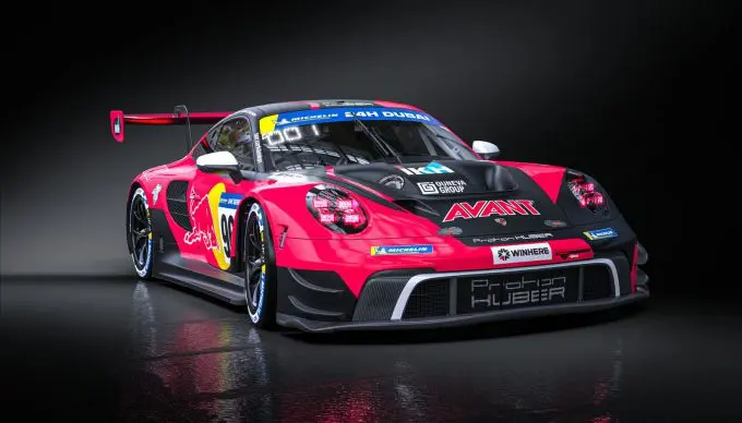 kalle rovanpera porsche debuut 24 dubai 2025 3