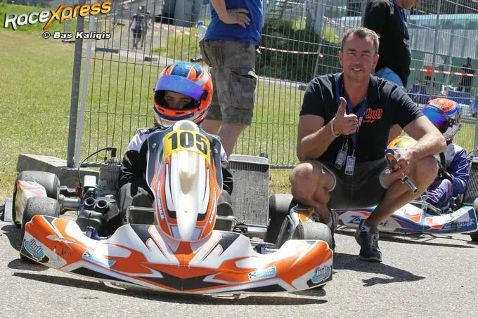 kartcoureur job bult en met vader peter bult rx 680 c016837