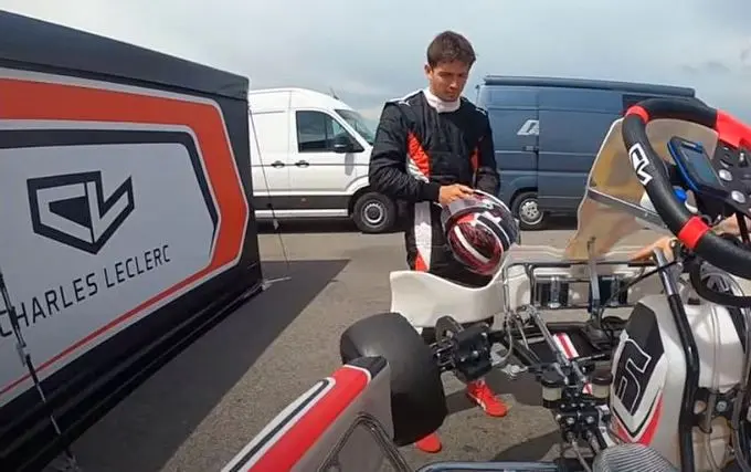 karting charles leclerc rx