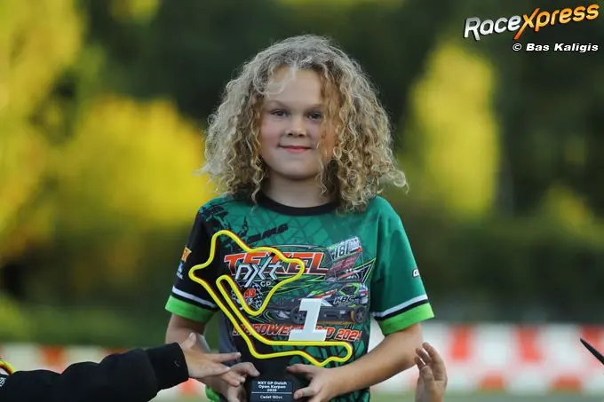 karttalent max van den heuvel uit texel wint in kerpen waar f1 legende michael schumacher ooit begon met racen