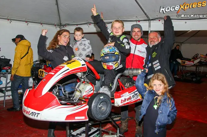 karttalent uit groningen wayne severijn kampioen bij de gk4 kart series 2