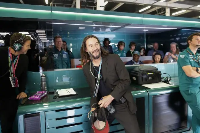 keanu reeves aston martin