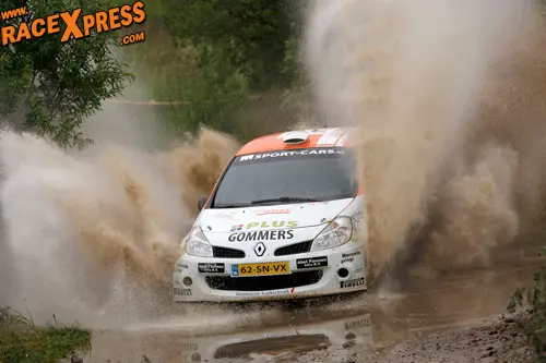 kevin abbring erwin mombaerts renault clio r3 j wrc rally polen