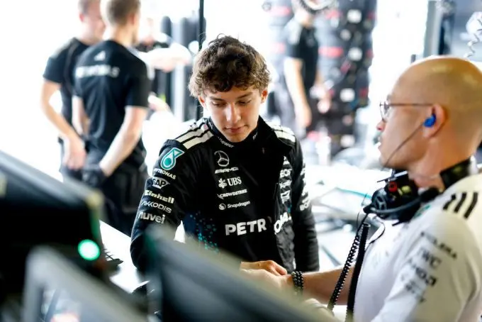 kimi antonelli mercedes 1