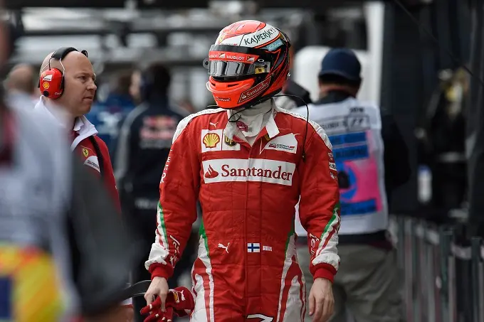 kimi raikkonen ferrari en formule 1