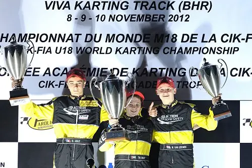 knaf martijn van leeuwen cik fia karting academy trophy bahrein rx 500