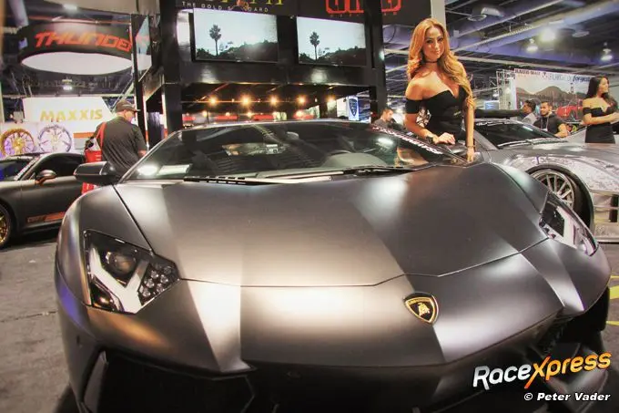 lamborghini racebabe at sema show las vegas img 0179 logo
