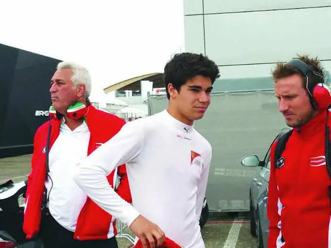lance stroll met vader william 1