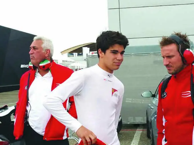 lance stroll met vader william