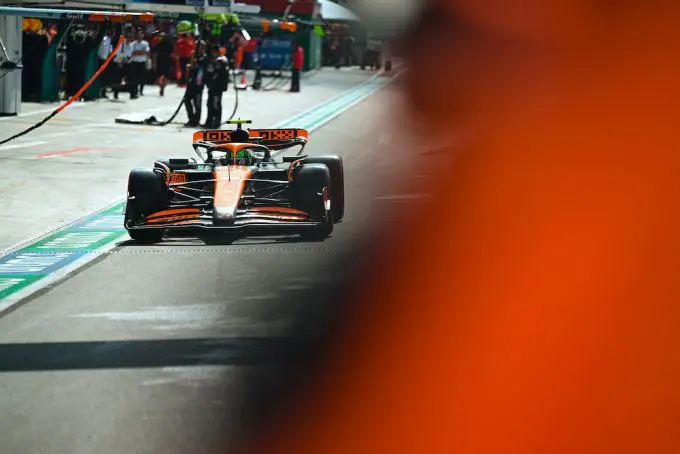 lando norris kwali zandvoort