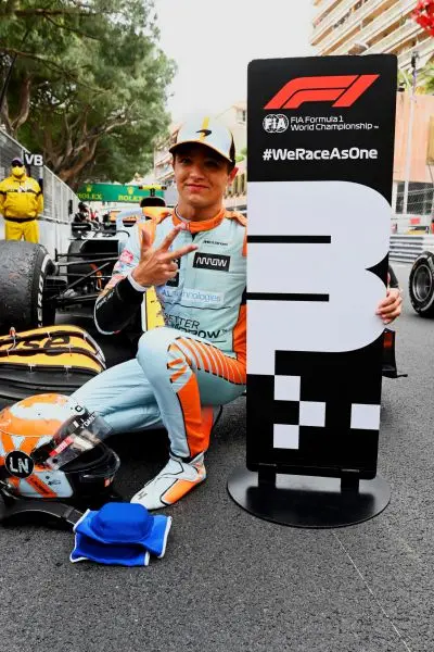 lando norris mclaren p3 monaco 2021monacograndprixsundaygp2105 150703 ms23537