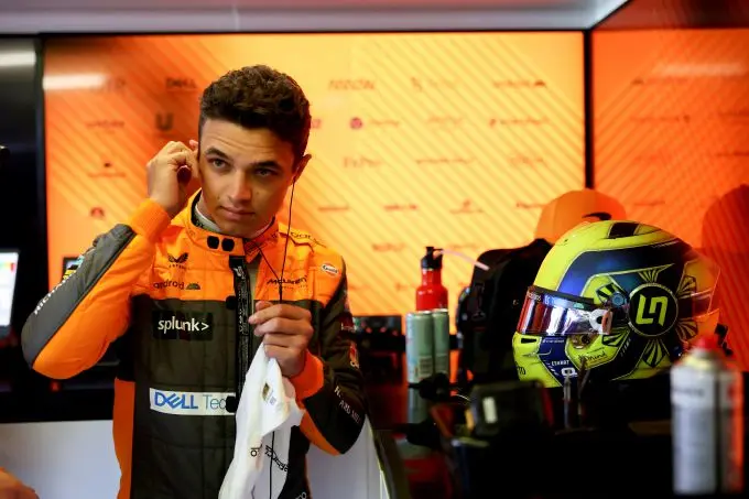 lando norris pitbox