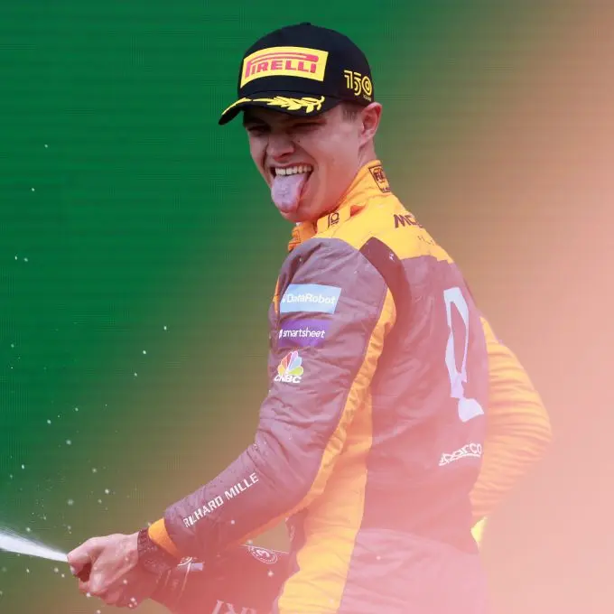 lando norris podium imola