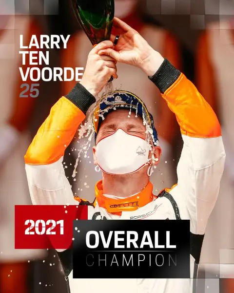 larry ten voorde overall champion 2021 porsche supercup 241775941 5047776575276616 2292398959580164956 n