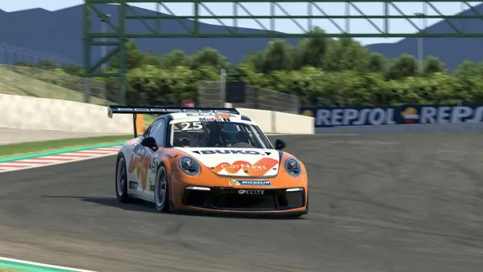 larry ten voorde porsche mobil 1 supercup virtual edition 1
