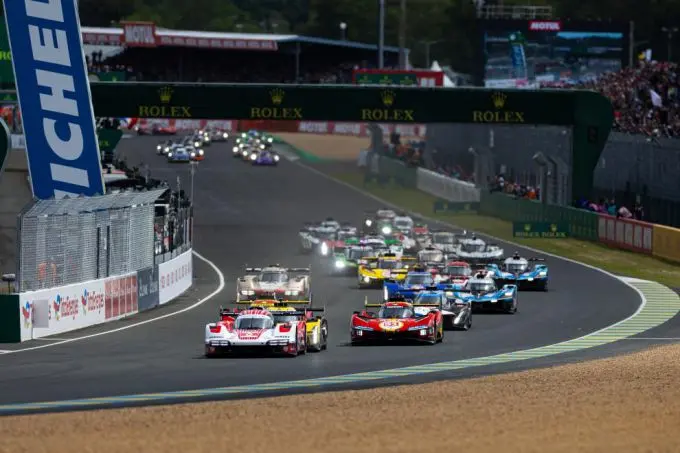 le mans 2024 start