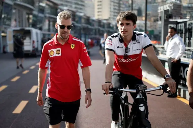leclerc vettel