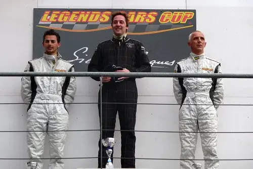 legends cars rx 500 lemans podium