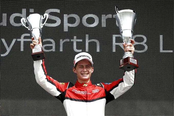 leonard hoogenboom podium audi r8 cup misano rx680