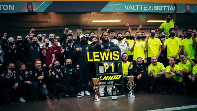 lewis hamilton 100 zeges