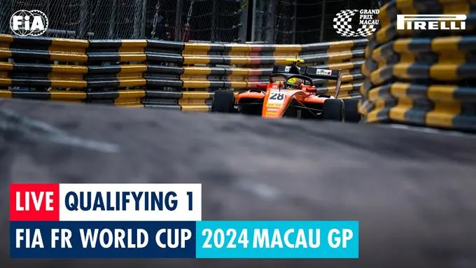 live qualifying 1 fia fr world cup macau gp 2024 14 11 2024 0825