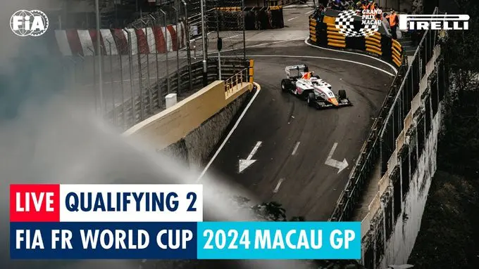 live qualifying 2 fia fr world cup macau gp 2024 15 11 2024 0755